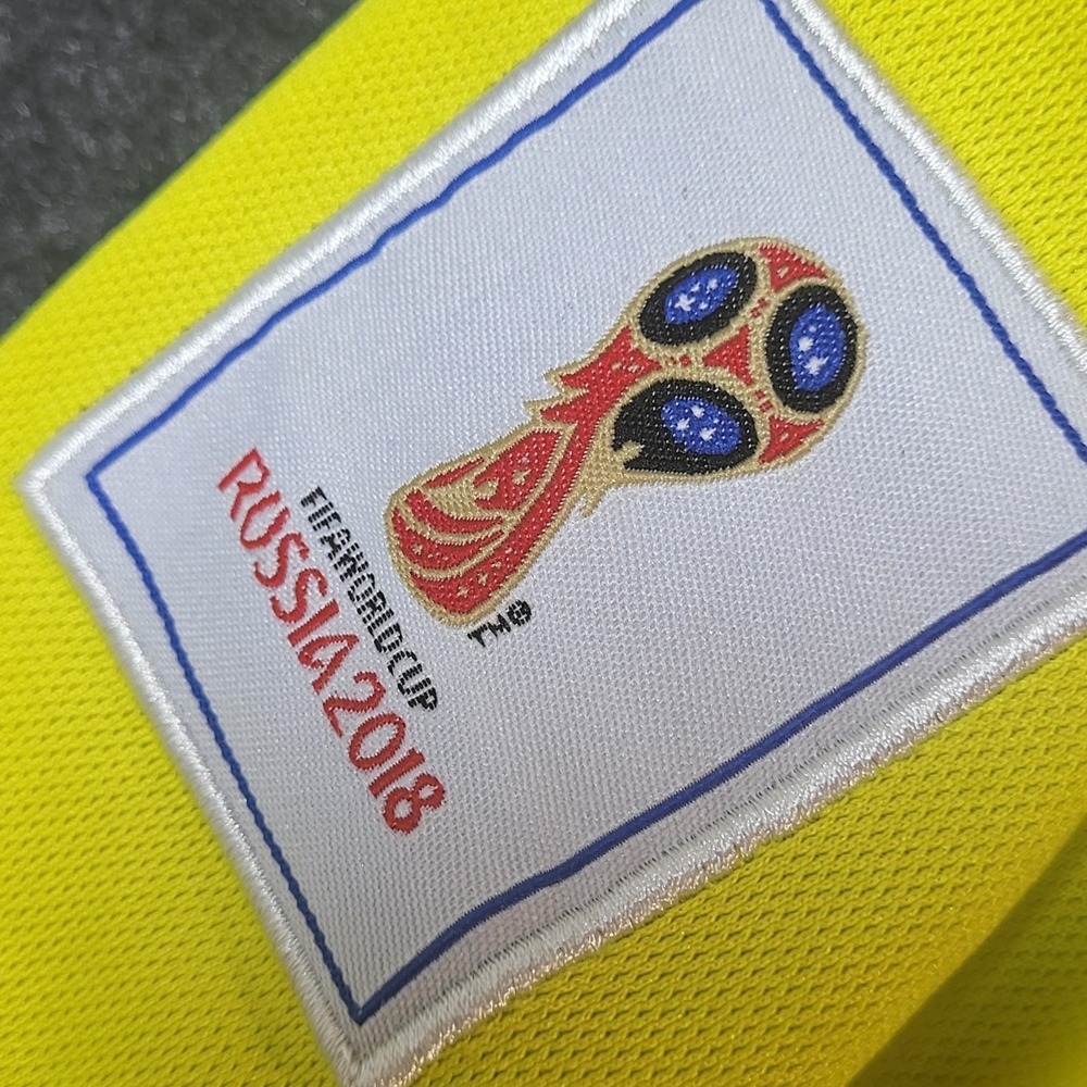Adidas Colombia National Team Yellow Jersey XL Climacool Short Sleeve Yellow - Picture 6 of 13